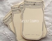 Mason Jar Labels, Gift Tags, Packaging