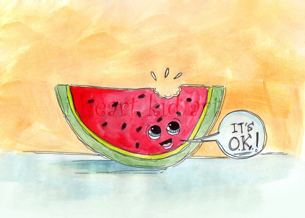 happy watermelon