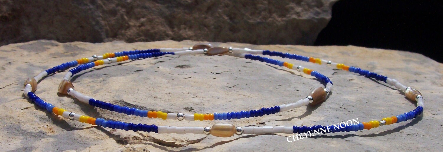 Native American Necklace - Mother of Pearl