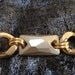 Sparks, Chunky Gold Chain Necklace with Large Swarovski Crystal