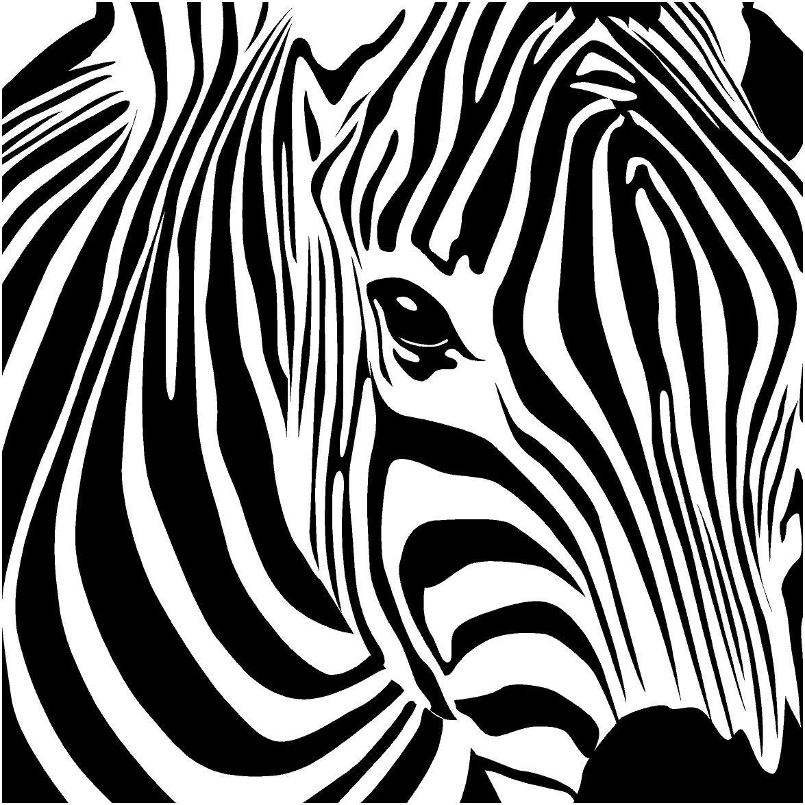 Zebra- Wall Decal