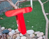 LARGE Vintage Sign Letter, Capital T