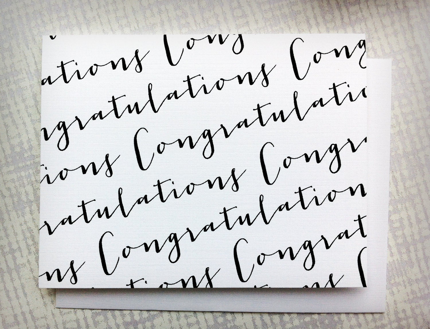 Pack of 4 "Congratulations" Cards