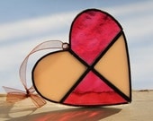 Stained Glass Heart - Handmade