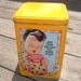 Vintage Nestle Toll House Cookie Tin, Advertising Tin