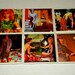 Sci Fi Movie Wall Art or Ceramic Tile Coaster Set of 6