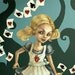 Alice In Wonderland Print -Gothic Fantasy -Fairy Tale Illustration