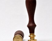 Wooden Wax Seal Stamp & Wax Stick Set