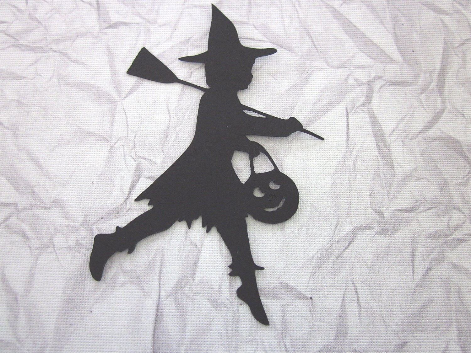 Halloween Witch Silhouette Die Cuts
