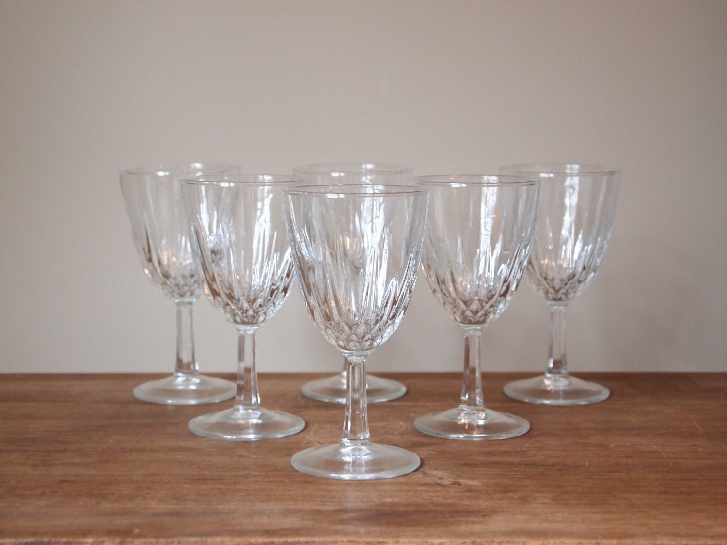 Vintage Wine Glasses