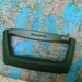 MAPS one of a kind TRAIN CASE upcycled