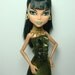 Olive sparkle front ruffle dress/tunic