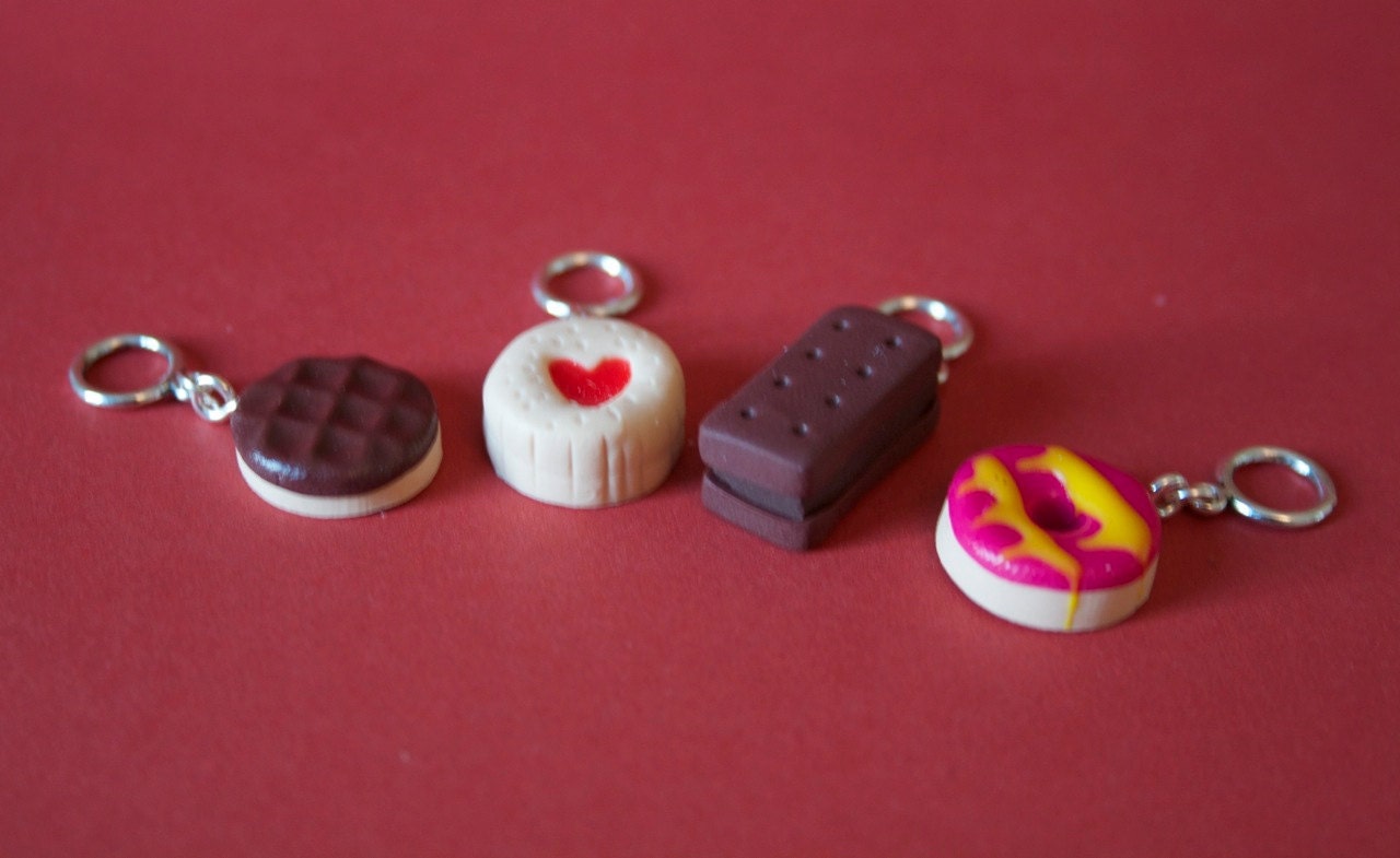 Stitchmarkers - Biscuit Time- Stitch Markers