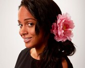 Magnetic Pink Peony Flower Pin Brooch by Hot Magnets