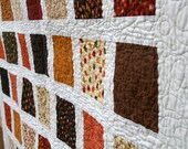 SALE- Twin Patchwork Quilt (46x69) in Awesome by Moda
