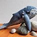 Humpback Whale No. 20 - Soft Sculpture