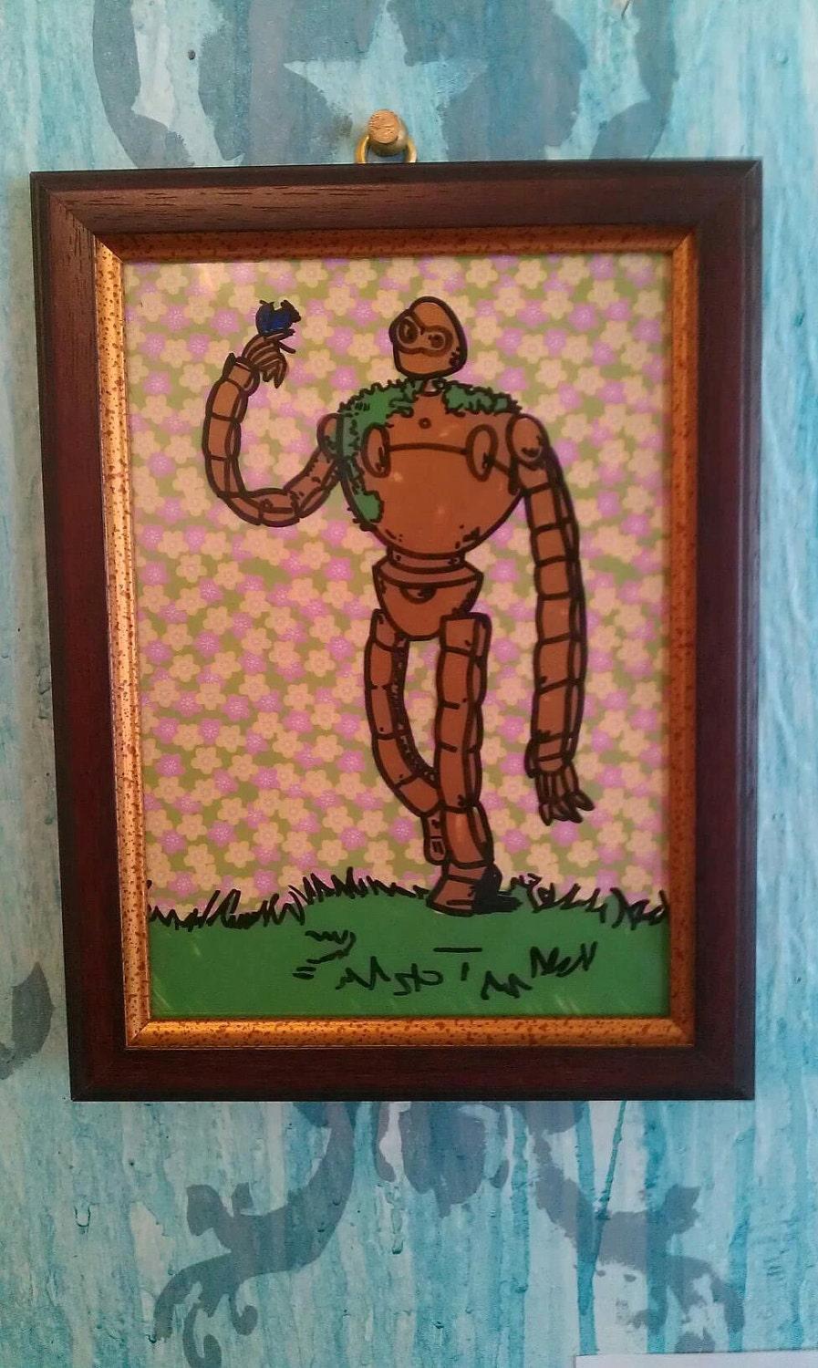 Lonely Robot Original Painting