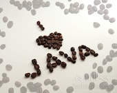I Love Java - 8x10 Fine Art Photographic Print - High Quality - POE Member - Coffee Beans - Color