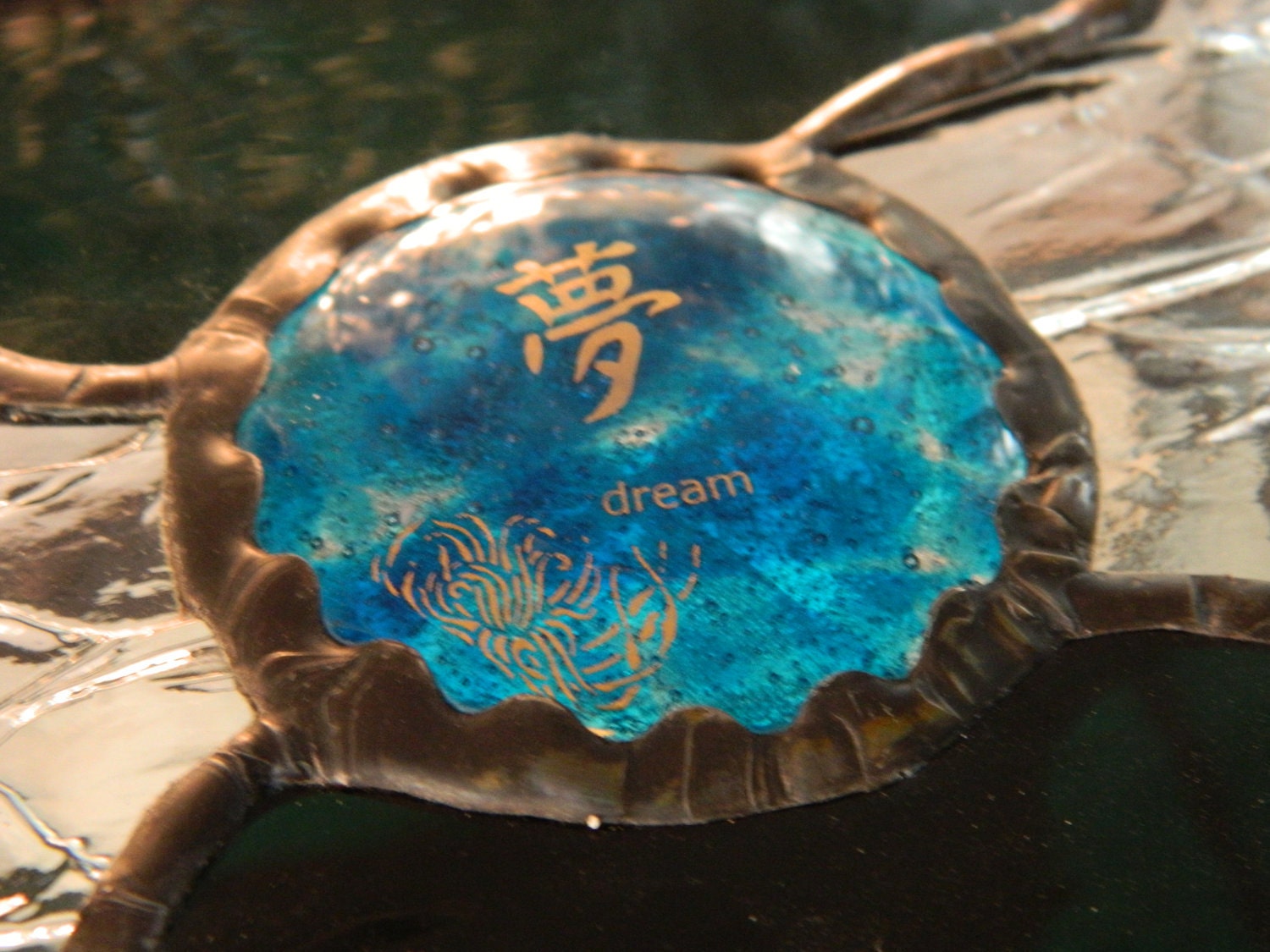 Jewelry Treasure Box in Stained and Fused Glass