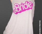 Bride Shirt - Barbie Bride Tank Top - rhinestones