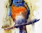 EASTERN BLUEBIRD Ceramic Tile