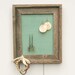 Rustic Seafoam Barnwood Jewelry Holder - Aquamarine - 8 x 10