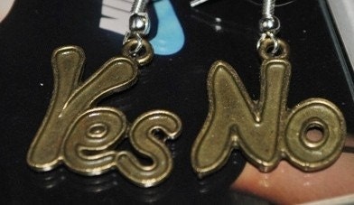 Check YES or NO  Earrings