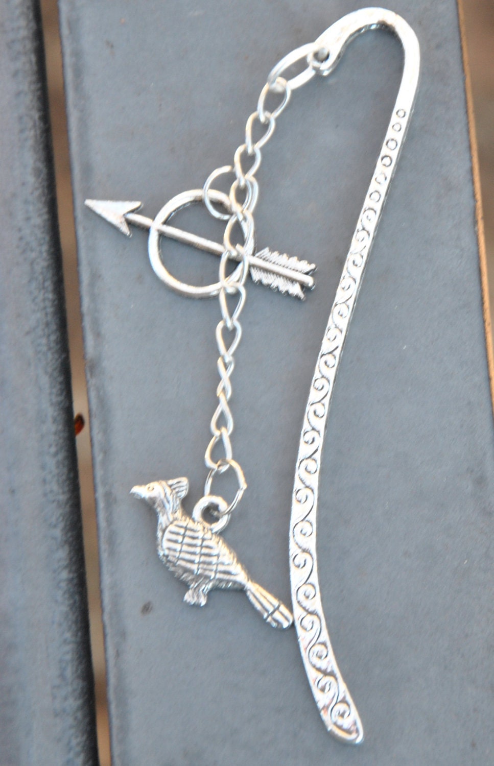 Bird Arrow Book Inspired Bookmark