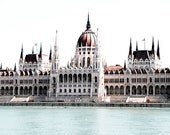 Budapest Photography Print - 11x14 Photo - Elegant Parliament - Hungary Architecture Photograph - Travel Photography - Home Decor - Wall Art