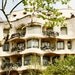 Barcelona Photography - Gaudi House - Spanish Architecture - Spain Photograph - Urban Art - Barcelona Photo - Wall Decor - Beige Lime Green
