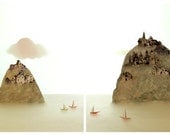 Oh, where will you travel to... 16 x 20 inches