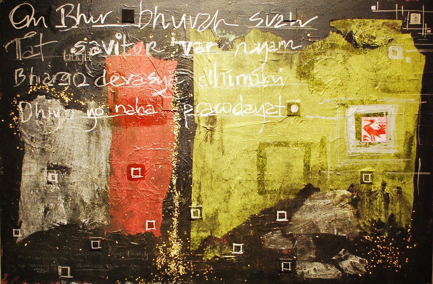 RESERVED for Jyoti - original abstract painting