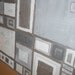 SALE - original painting - gallery fine art - contemporary interior design - ooak home wall decor - silver squares