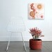 HEAVENLY BoDiES original abstract modern painting - gallery fine art - contemporary interior design - ooak home wall decor - circles