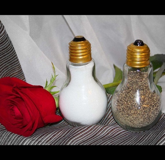 Light Bulb Salt & Pepper shakers