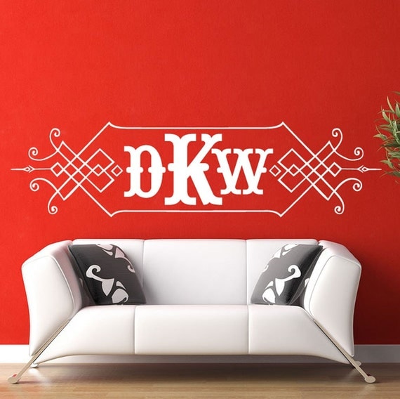 Vinyl Wall Decal Sticker Art Art Deco Style by wordybirdstudios