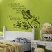 Vinyl Wall Decal - Just when the Caterpillar though the world was over it became a butterfly