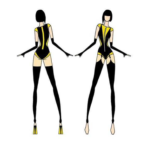 The Watchmen Silk Spectre II Inspired Catsuit and Gauntlets