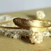 Bracelet Gold feather plated  bracelet Classic  - 14k real gold plated bracelet