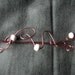 Copper shawlpin or hairslide