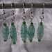 Stitch markers for crochet green