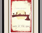 Dawn of the Dead - Retro Movie Poster 11x17 Print