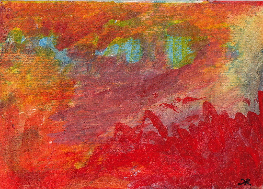 Elemental (abstract): Original ACEO