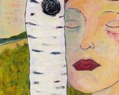 Original Art: 'The Clearing' - 7 x 5 inches Painting
