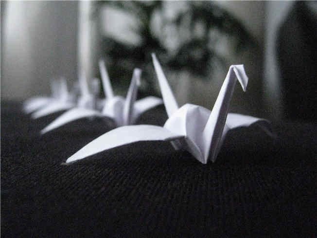 Paper Cranes - Mini Origami (Set of 24)