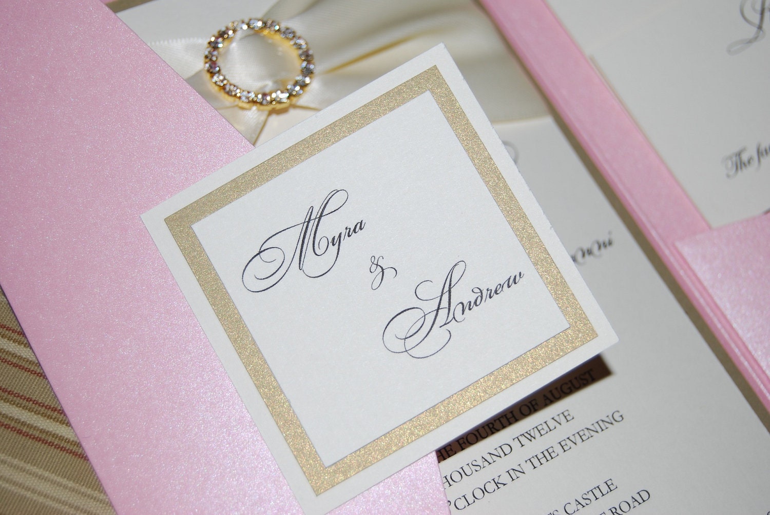 RESERVED LISTING (J'Erika) - Custom Invite Order - Extra Insert Cards