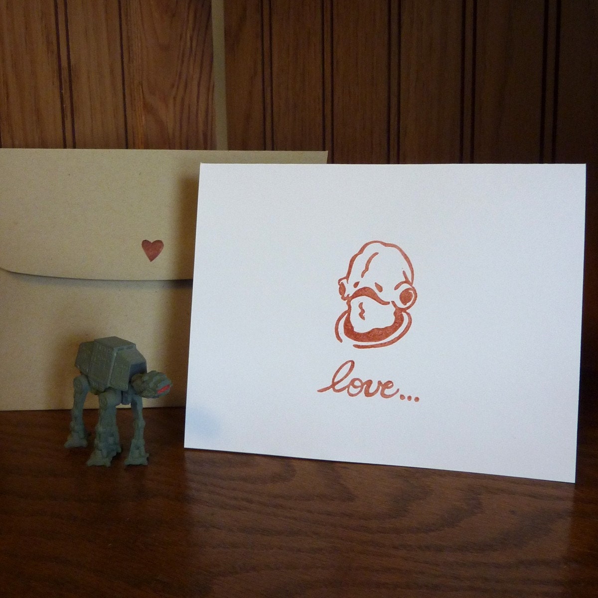 It's a TRAP Star Wars Valentines Day Card