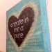 Reserved for Sharon - Christian Art - Create in Me a Pure Heart- Wood -Acrylic Painting-  Made to Order - graceforgrace by Tiffany Rachal