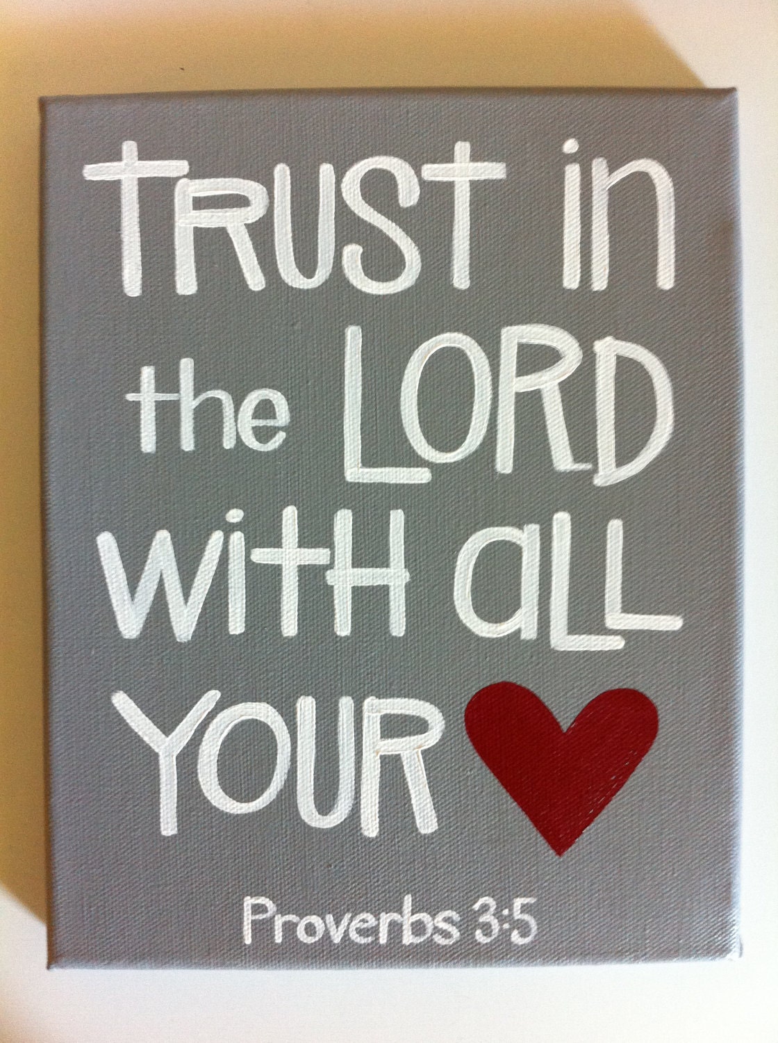 Saved by Grace - Christian Art - Bible Verse Art - Scripture Art - Ready to Ship - Original 8x10 Canvas Painting - Easter