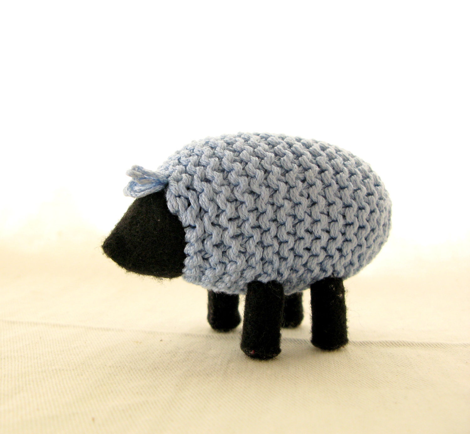 Blue cotton sheep